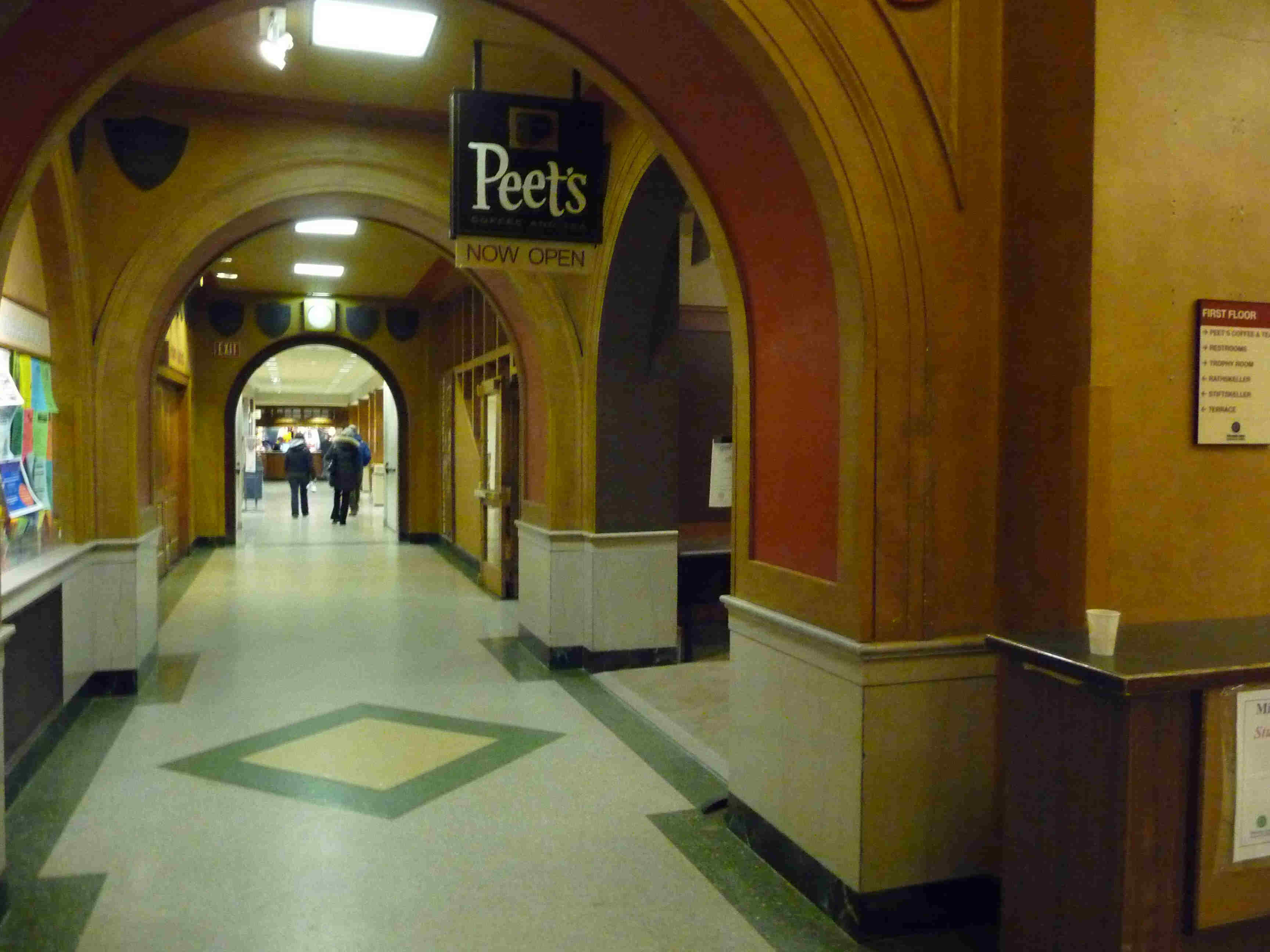 Peet’s in Memorial Union on the UW campus